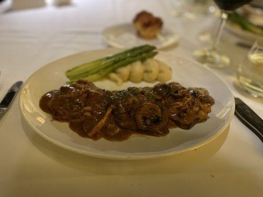 Steak diane