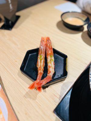 raw prawns