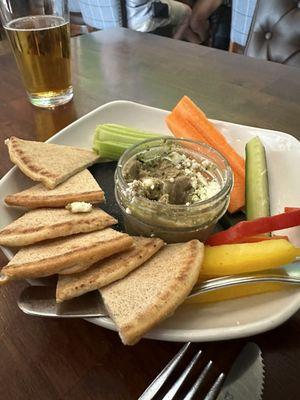 Hummus appetizer