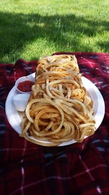 "Brick of Fries" which was more of a cinder block in size.