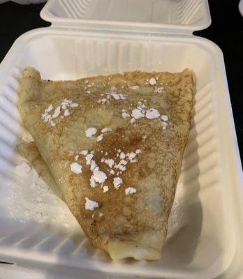 Nutella crepe