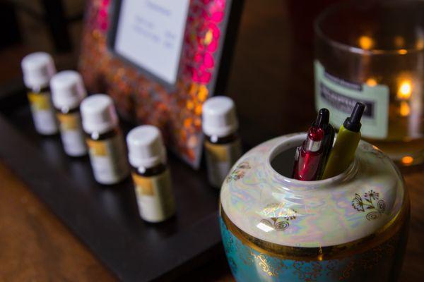 Aromatherapy can be added to any treatment.