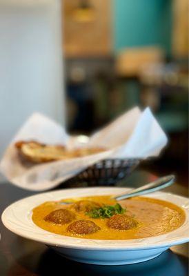 Malai Kofta (lunch menu)