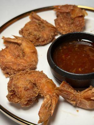 Fried shrimp appetizer