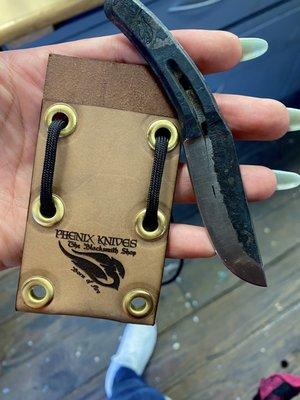 $30 Small Horseshoe knife.