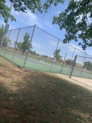 Tennis  courts