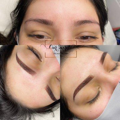 Ombré Powder Brows!