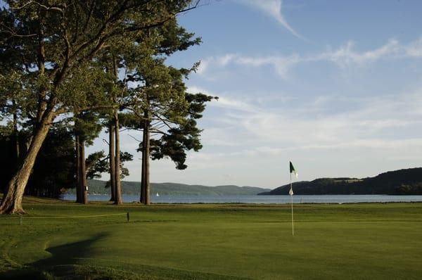 View of Otsego Lake from the 4th green