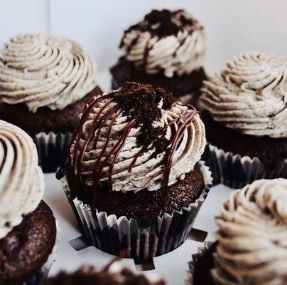 Vegan death by chocolate cupcakes