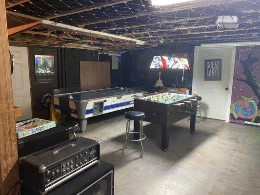 Arcade in the basement!