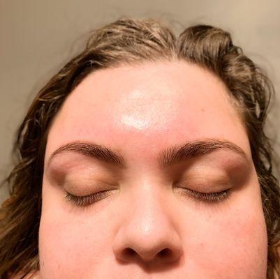 Eyebrow clean up (After) + Eyebrow Tinting