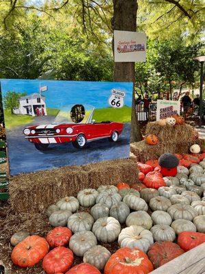 Pumpkinville experience at the Myriad Botanical Gardens. October 2023.