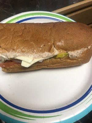 Classic Tuna on wheat