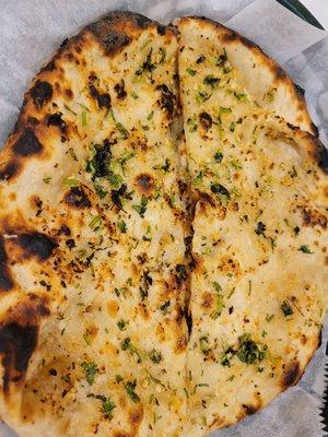 Garlic naan