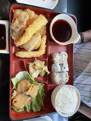 Shrimp Tempura Bento Box