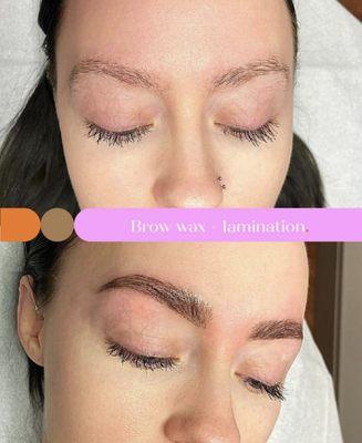 Curious about brow lamination? Schedule a consultation on how we can help you with amazing brows.