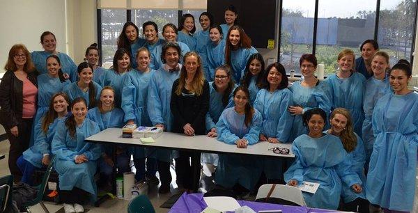 Teaching Lasers to the Dental Hygiene School