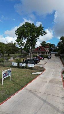 Our office at 808 W County Line Road, New Braunfels, Tx