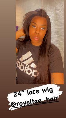 24" lace wig Princess collection