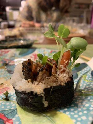 Gorgeous Crispy salmon skin