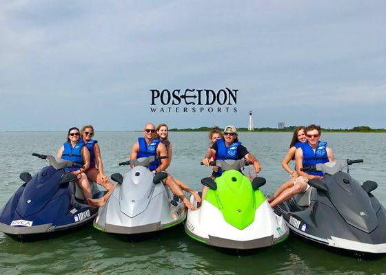 Poseidon Watersports jet skis, jet ski rental, and jet ski tours