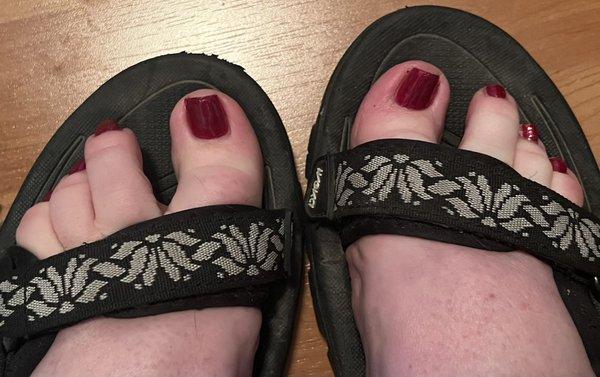 Toenails.