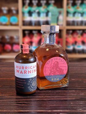 Castaway Series Barrel Rested Rum; Hurricane Warning Spirit Mixer