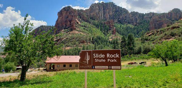 Beautiful view within Slide Rock State Park