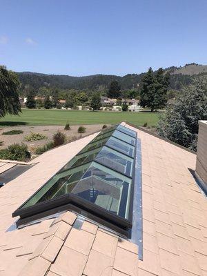 Skylight Carmel valley ...installed by Aaron hector and Mario