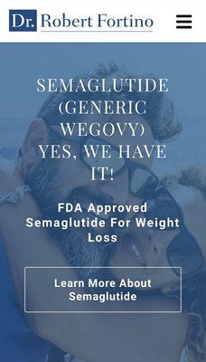 Semglutide/ Ozempic (generic Wegovy) FDA Approved for weight loss