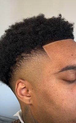 High bald fade