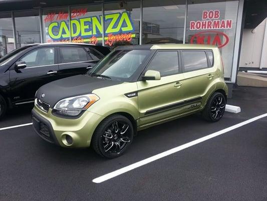 The special customized 2013 Kia Soul!