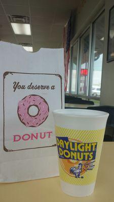 Of course you deserve a donut. Doesn't everybody?