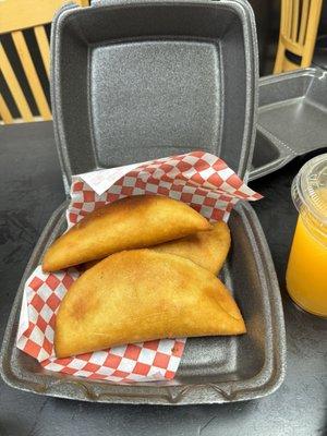 Huge Ropa Vieja Empanadas