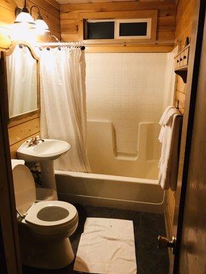 Aspen bathroom.