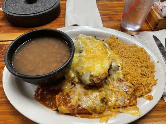 Chili Rellenos w/fajita chicken