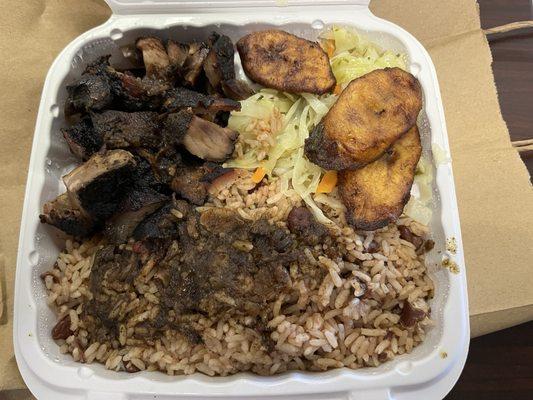 Medium jerk pork