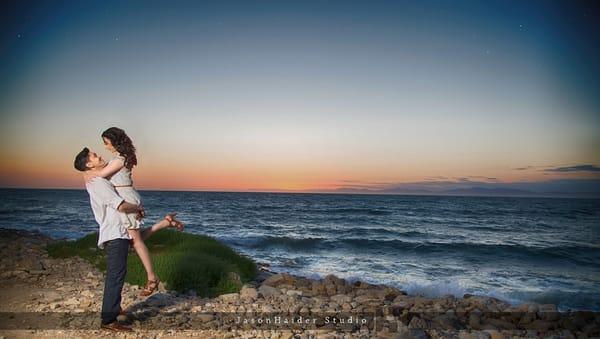 Engagement shoot at Palos Verdes