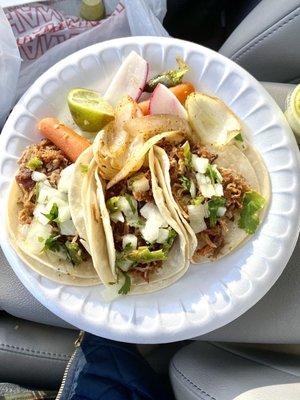 Carnitas tacos