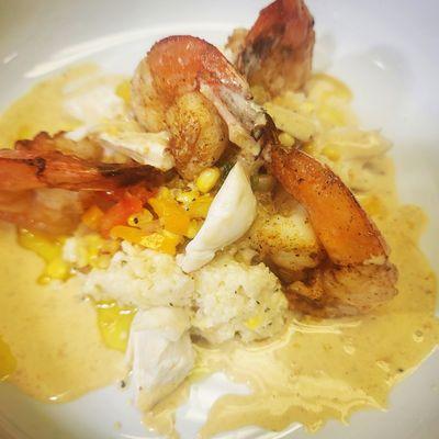 Twisted New Orleans Shrimp & Grits