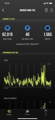 Impact score