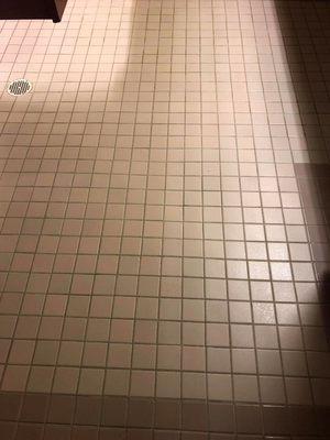 Tile and grout scrubbing