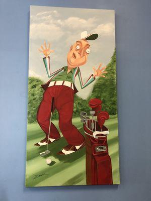 Caricature of Rodney Dangerfield from Caddy Shack