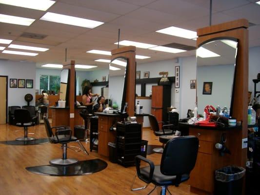 Our Spacious and Friendly Salon