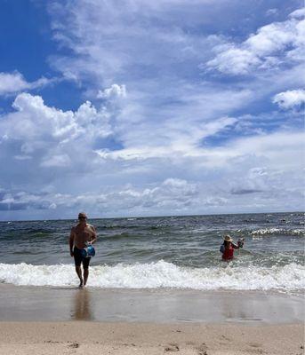 Beautiful beach day