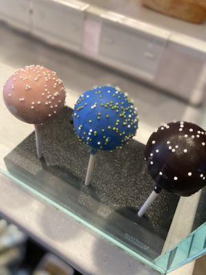 Earth day cake pop