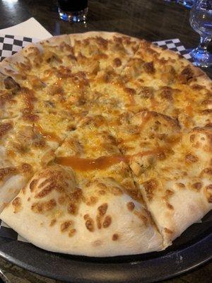 Buffalo chicken pizza