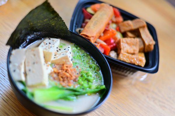 Veggie Ramen Teriyaki Tofu Combo