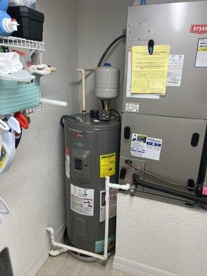 12 year warranty smart water heater install