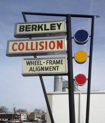 Berkley Collision and Berkley Auto Care. 2 businesses (body work & auto repair), one location and one owner.